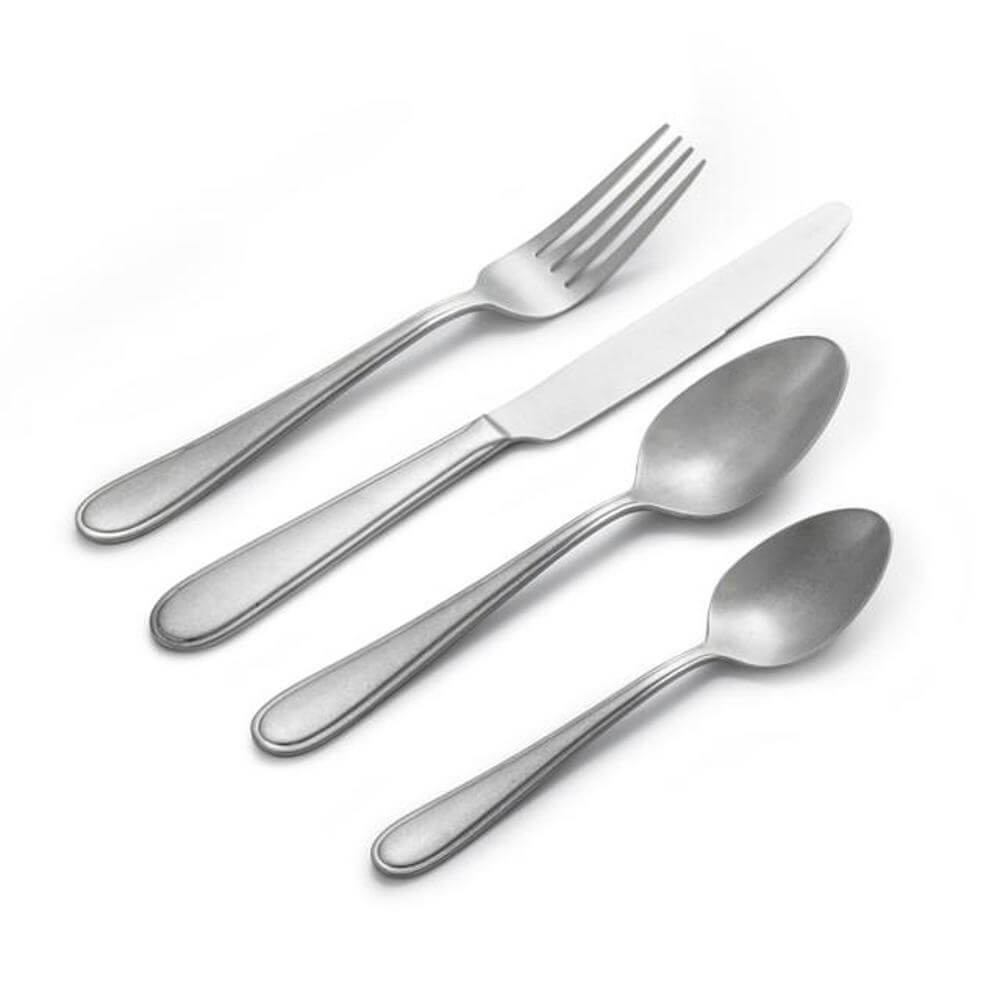Jamie Oliver Big Love Antique Finish 16pc Cutlery Set